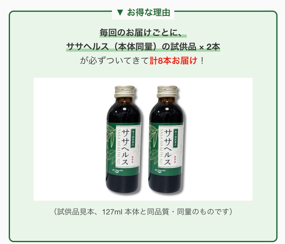 　【お得な】タモギデラックス＆ササヘルスセット