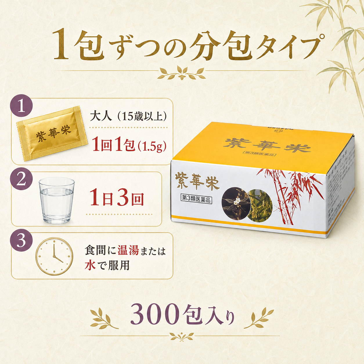 紫華栄（しかろん） 【第3類医薬品】